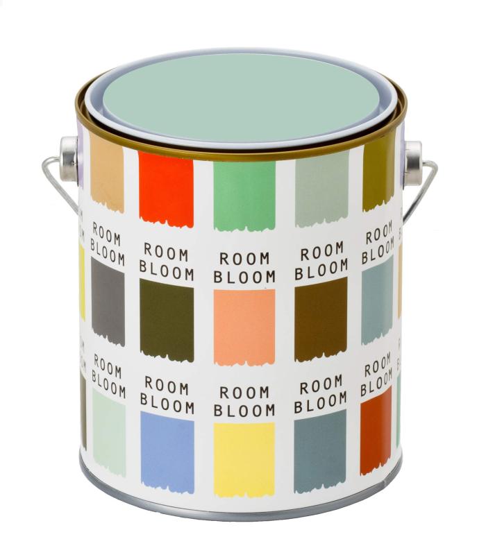 ニッペ 水性塗料(室内 壁用 内装 ペンキ) ROOMBLOOM Matte 1kg カラー:timberland(グリーン 緑 淡いグリーン) 日本製 4580535472511