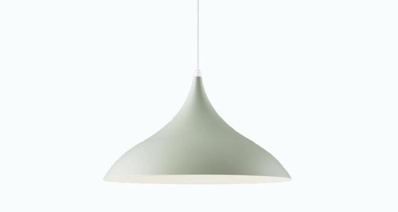 Rakuten - パナソニック (Panasonic) ペンダント LED 天井半埋込吊下型 アルミセードタイプ スモーキーグリーン 直径470×高さ275mm LGB15188