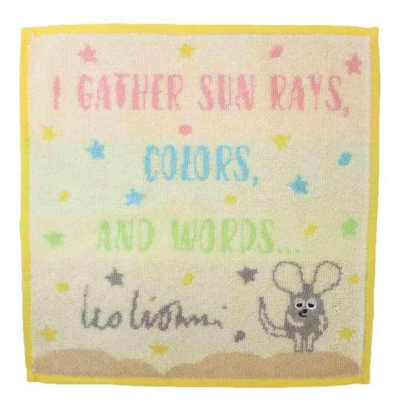 林(Hayashi) ミニタオル 約25×25cm レオレオニ