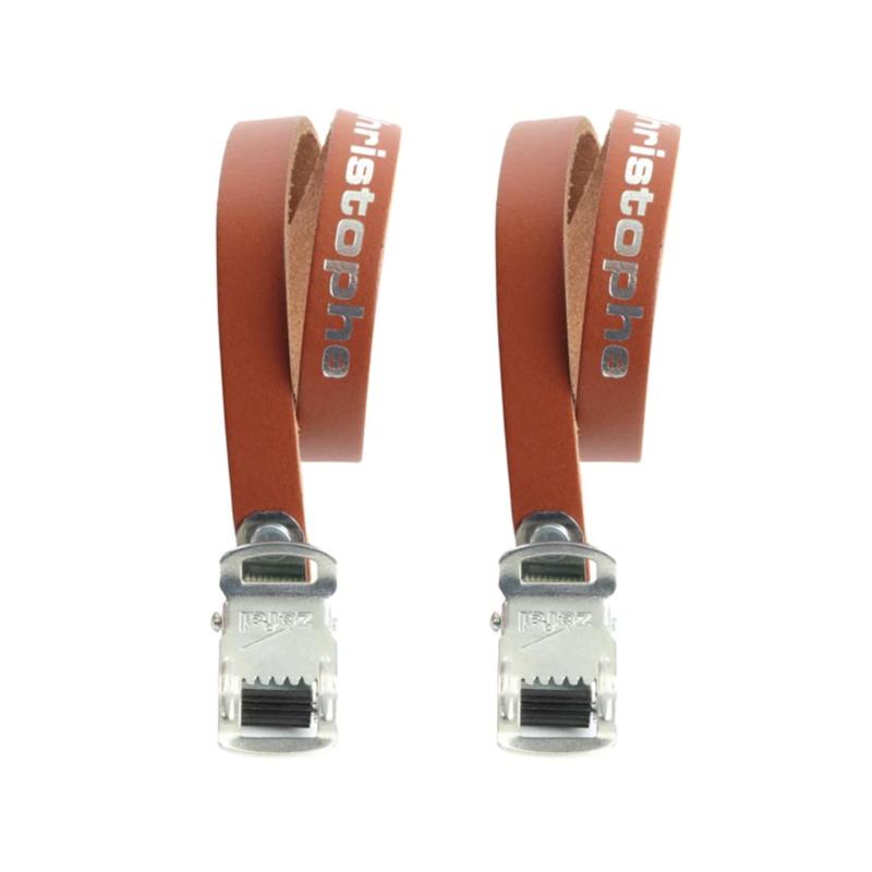 ゼファール(Zefal) 自転車用 トゥストラップ CHRISTOPHE LEATHER TOE-STRAPS 長さ370cm