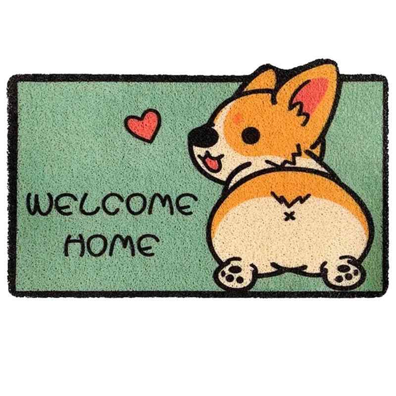 NOELAMOUR ウェルカムマット 犬 ワンちゃん かわいい 玄関マット ドアマット 屋外 室内 2