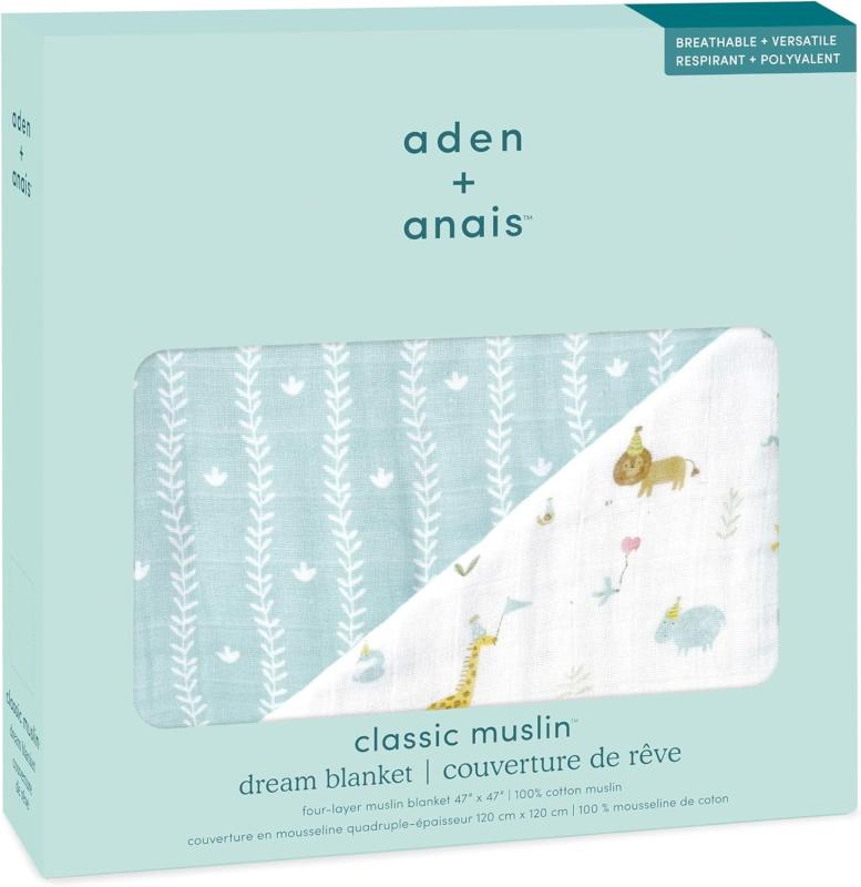 aden + anais エイデンアンドアネイ ブランケット ダブルガーゼ ベビーブランケッ...
