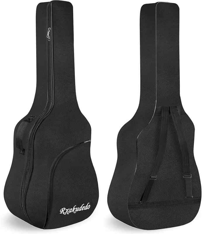 Rxakudedo ギターバッグ ギターケース アコースティック ギターケース ギグバッグ アコースティックギターソフトケース