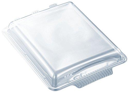 中央化学 日本製 使い捨て容器蓋 HSバット 28-36 蓋-1(PET) 25枚入サイズ:約37.1×28×4.1cm