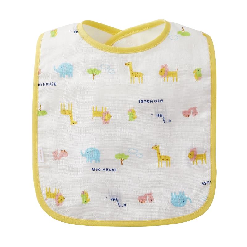 [ミキハウス] スタイ よだれかけ ビブ 日本製 ガーゼ 男の子 女の子 ベビー キッズ 赤ちゃん 出産祝い ギフト 40-2916-497
