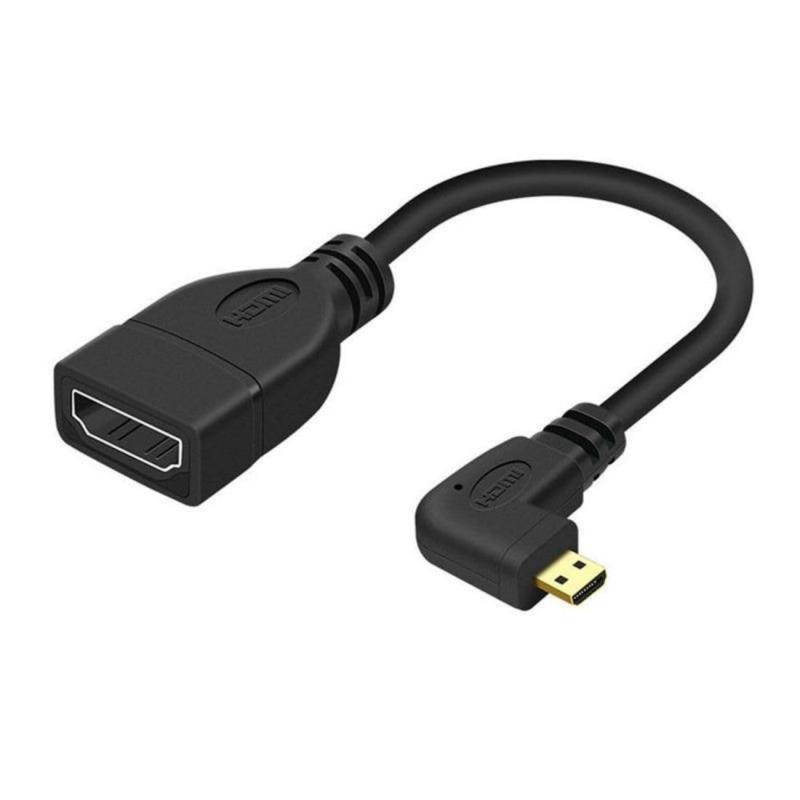 樂天商城 - CHENYANG左斜め90dマイクロHDMI – HDMIメスアダプタケーブルMicro HDMI