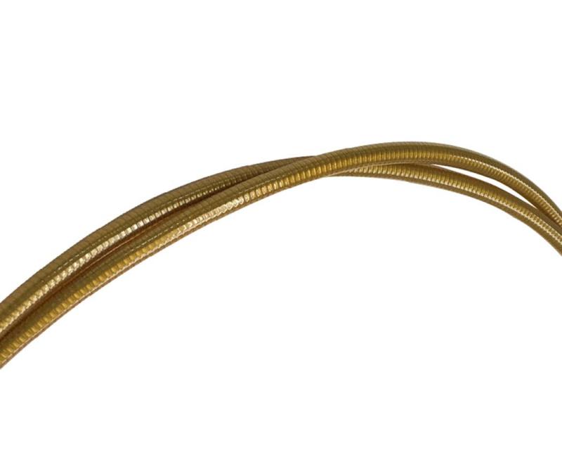 Rakuten - NISSEN CABLE CO.,LTD(ニッセンケーブルカブシキガイシャ) NI454H (Ver.3) ステンレスシフトアウター 4mm×2m クリアーゴールド 日本製 1本