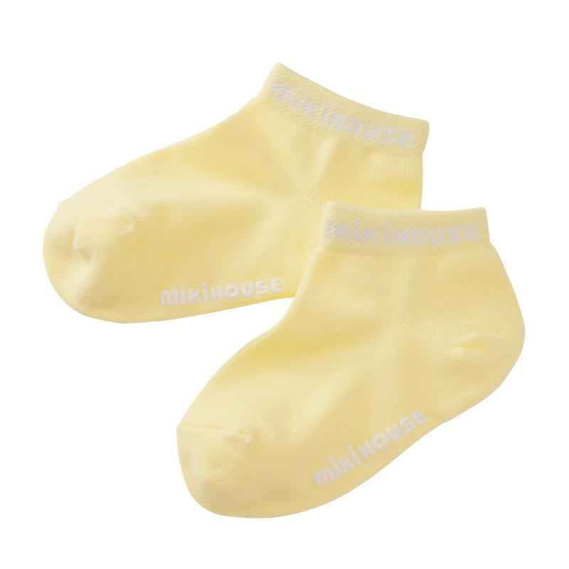 [ミキハウス] WEB ローカットソックス ソックス 靴下 スニーカーソックス ロゴ 男の子 女の子 ベビー キッズ 子供服 通園 通学 12-9606-149