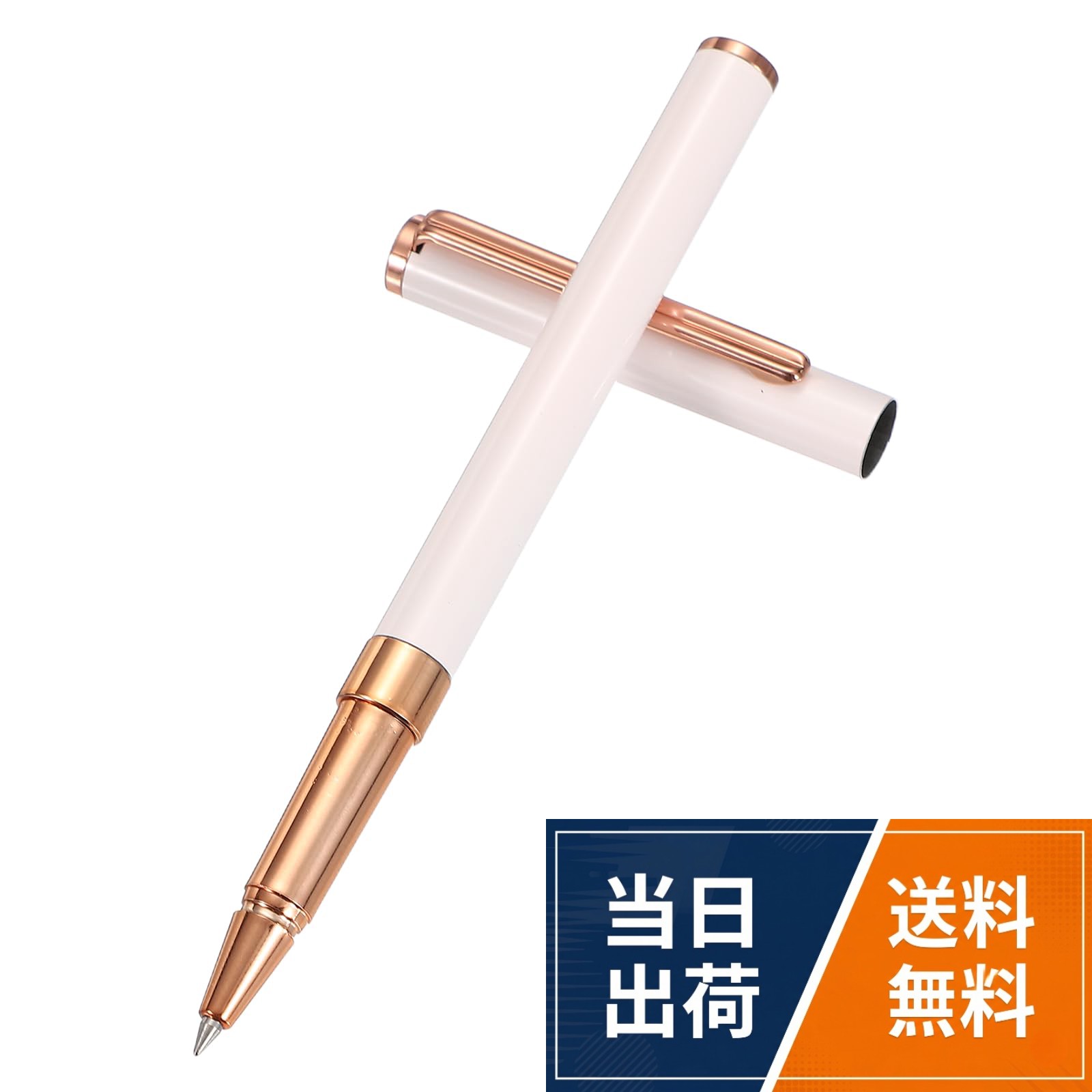 仕様:ペンカラー:ピンクローズ金色;インクカラー:黒;材質:金属;ペン先サイズ:0.5mm;ペンサイズ:14x1.2cm/5.5x0.5インチ(長さx幅);内容物:高 級メタルローラーボールペン1本。特徴:軽量金属製でエルゴノミックデザインのため長時間でも疲れにくいソフトグリ ップ。スムーズな筆記と途切れのないインク流れ(にじみなし)。スリムなステンレスボディとマっト金色仕上げで上品なデザイン。最適な重量バランスで書き心地がかいてき。。用途:高 級メタルローラーボールペンはビジネス事務所使用日記書き日常筆記に最適です。この金属ボールペンは同僚卒業生ビジネスパーソンへの贈り物としても人気です。。使用方法:キャップを外してご使用ください。未使用時は横置き保管を推奨。。注意事項:購入前にペンサイズとペン先サイズをご確認ください。画面設定や照明の影響で実際の色味が写真と異なる場合があります。PATIKIL ラグジュアリー メタル ローラーボール ペン 0.5mm 黒 インク 金属 ボールペン 高 級 職人技 贈り物 男性 女性 事務所 サイン 筆記用 ピンク ローズ金色