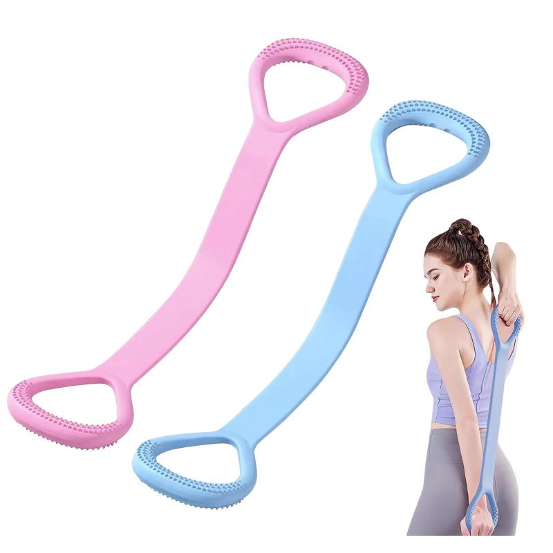 Rakuten - ストレッチバンド トレーニングバンド ストレッチ ゴム 背筋 ホラー 背筋 トレーニング ストレッチリング 肩甲骨 グリップチューブ 筋トレ 握力 背中 トレーニング 肩こり防止