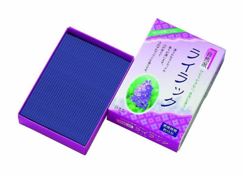 Rakuten - 孔官堂のお線香 自然派ライラック ミニ寸 約60g #C-568