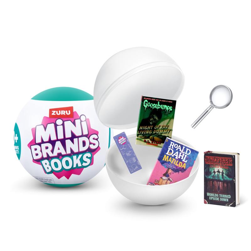 ZURU Mini Brands Books Capsule 5サプライズ ミニブランズ ミニブランド ブック 本 1カプセル
