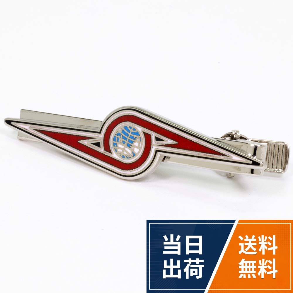 本体サイズ:約W60mm x H14mm x D20mm。(C)円谷プロダクションウルトラセブン ウルトラ警備隊ネクタイピン 本七宝 / ネクタイピン / 約W60mm x H14mm x D20mm