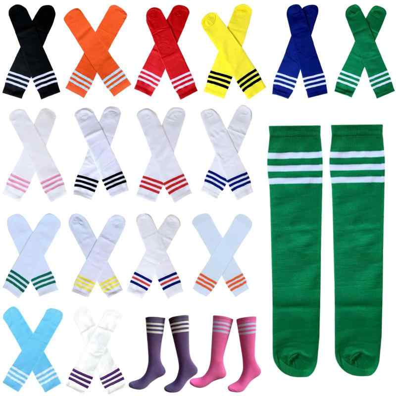 [Joyesplay] 選べる18カラー 子供 靴下 キッズ ハイソックス ラインソックス カラフル おしゃれ 男の子 女の子 靴下 ボーダーソックス 小学校 運動会 お遊戯会 発表会 イベント用 目立つ