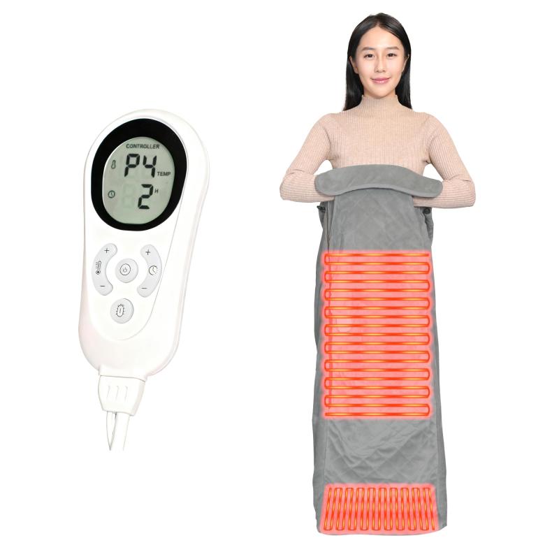 着るこたつ 日本製 電熱線 急速昇温 フットウォーマー 移動可能型 一人用こたつ 暖房費節約 6段階温度調節 5段階タイマー設定 ダニ除去機能付き 電気足温器 ...