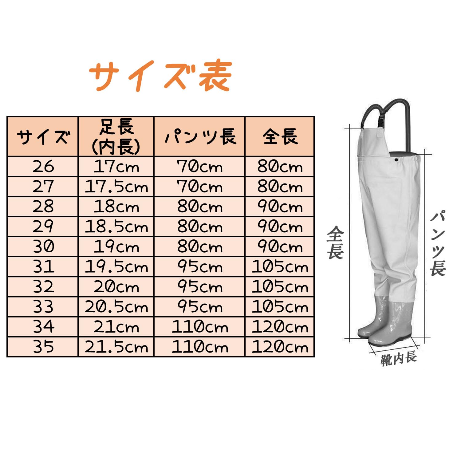 selectableの【送料無料】[GUGULUZA] 子供用ウェーダー 胴付長靴 ガール ボーイ 防水ズボン 防汚 軽量 脱ぎ着しやすい 海辺/砂遊び/泥遊び/砂場/釣り/渓流｜アングル2