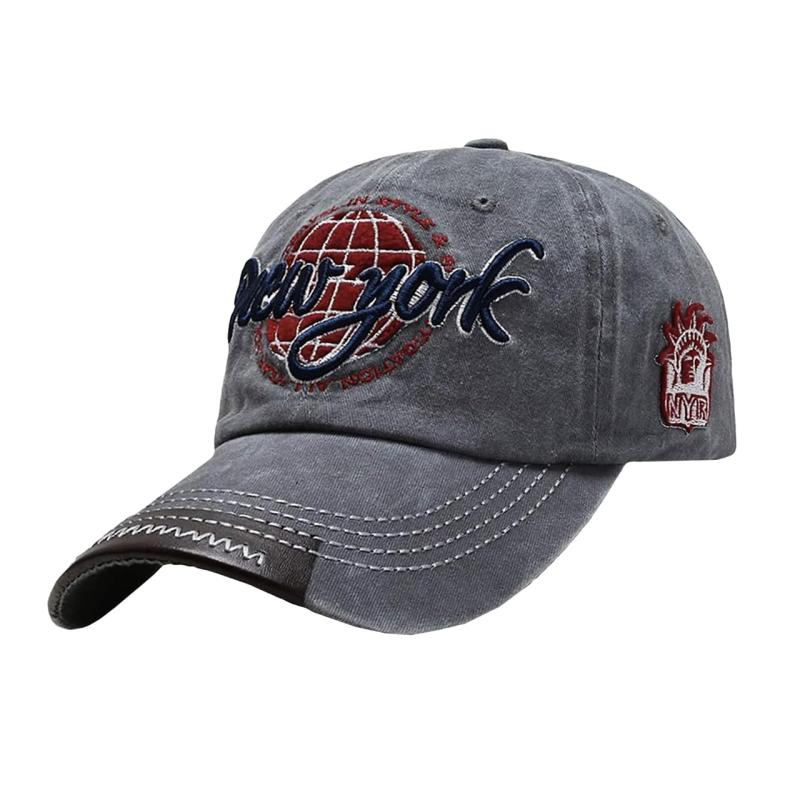 Rakuten - [バズ セレクション] 帽子 ヴィンテージ ダメージ キャップ ロゴ かっこいい おしゃれ レザー メンズ CAP571