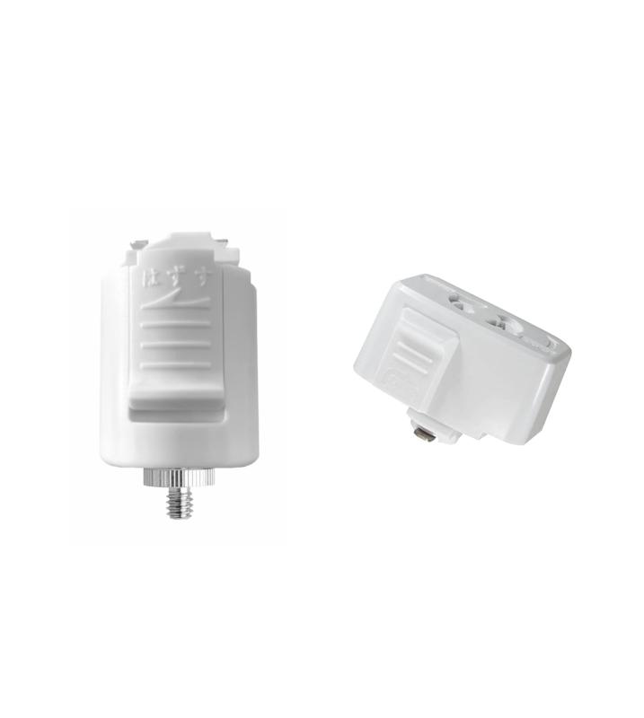 スピーカー/ネットワークカメラマウントブラケット ダクトレールフィクサー 取付用部品 耐荷重5kg 白