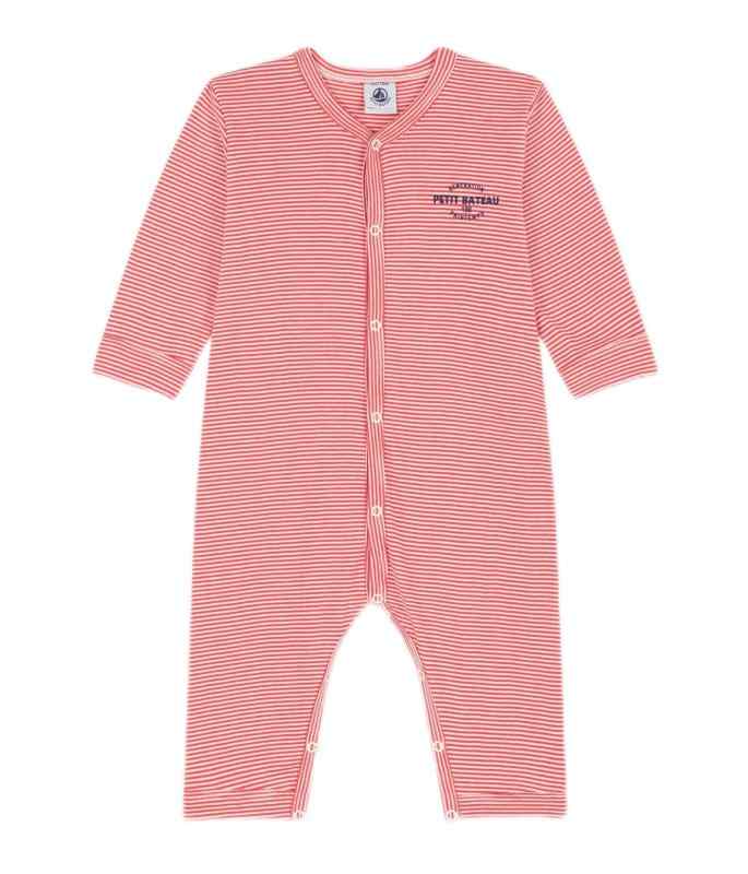 [プチバトー] ミラレ足なしロンパース A085G