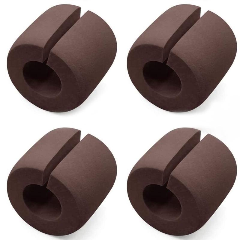 サムコス ドアストッパー玄関 ドアクッション 4個セット NBRゴム製 あつさを増す 指挟み防止 ストップ ..