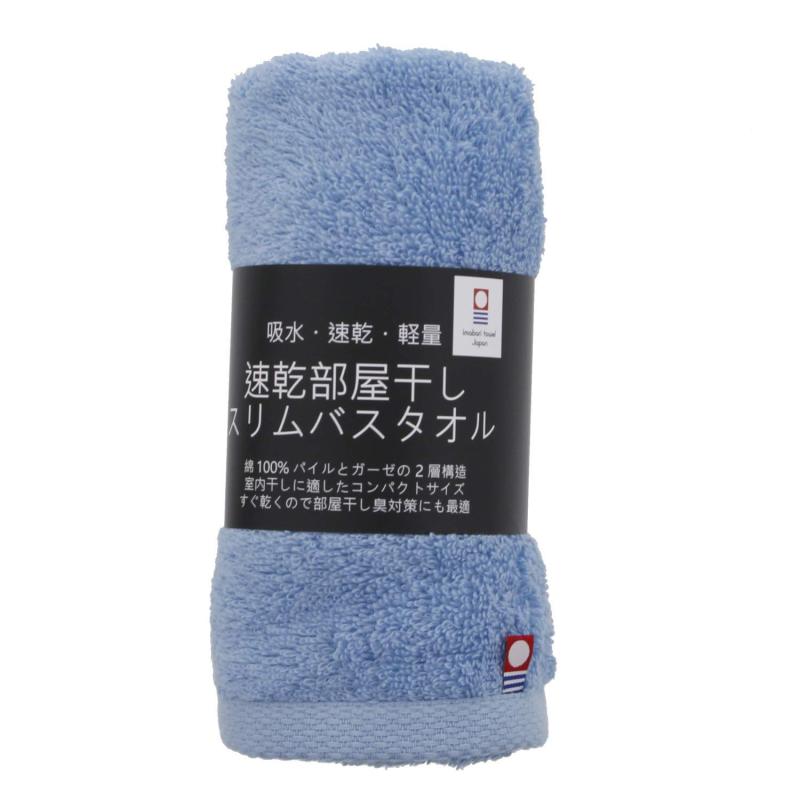 乐天商城 - トップファクトリー今治 スリムバスタオル 速乾 部屋干し 約34×110cm