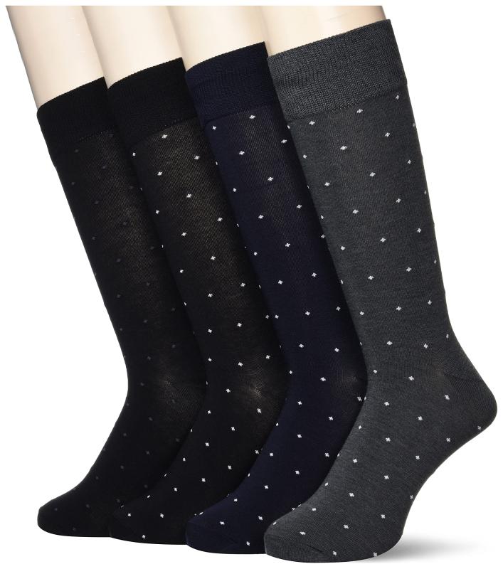 [クチゴムカイカク] カジュアル COOL FEELING メンズ ドット 25-27cm