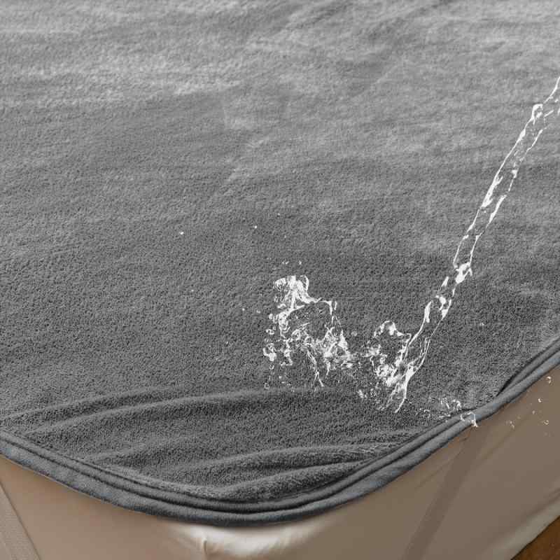 AQUA (アクア) mofua (モフア) あったか 防水 シーツ ベビーサイズ (70×120cm) おねしょ カバー