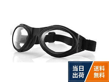 【送料無料】[ライズインターナショナル] BOBSTER (ボブスター) バグアイ ゴーグル BA001C クリアレンズ