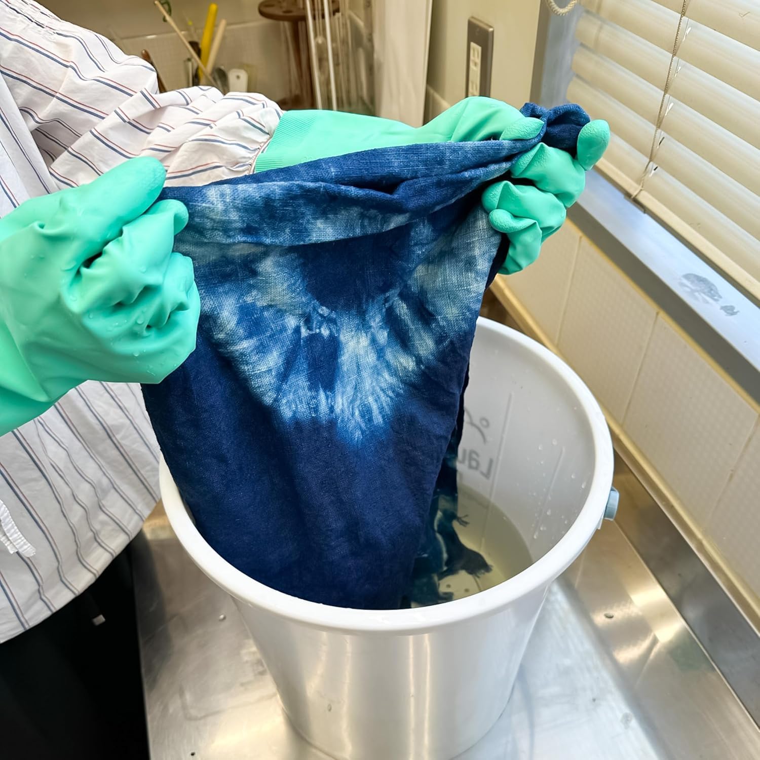 【送料無料】藍染め専用 色止め剤 カラーストッパー 剣道着 袴にも