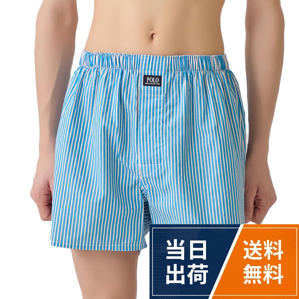 POLO BCS　英国スピリットから発想した「流行に左右されず、長く愛せるものに価値を置く、ライフスタイル」を提案するブランドです。。布帛トランクス。綿100％。前あき・ボタンあり。スマートなスタイルでありながら、ヒップ周りがゆったりとした設計になっているため、ゆとりある着用感になっています。綿100％の糸を綾織りで仕立てることで、柔らかい風合いに仕上げました。。先染めGUNZE(グンゼ) トランクス綿100% 前あきメンズ / ベーシック