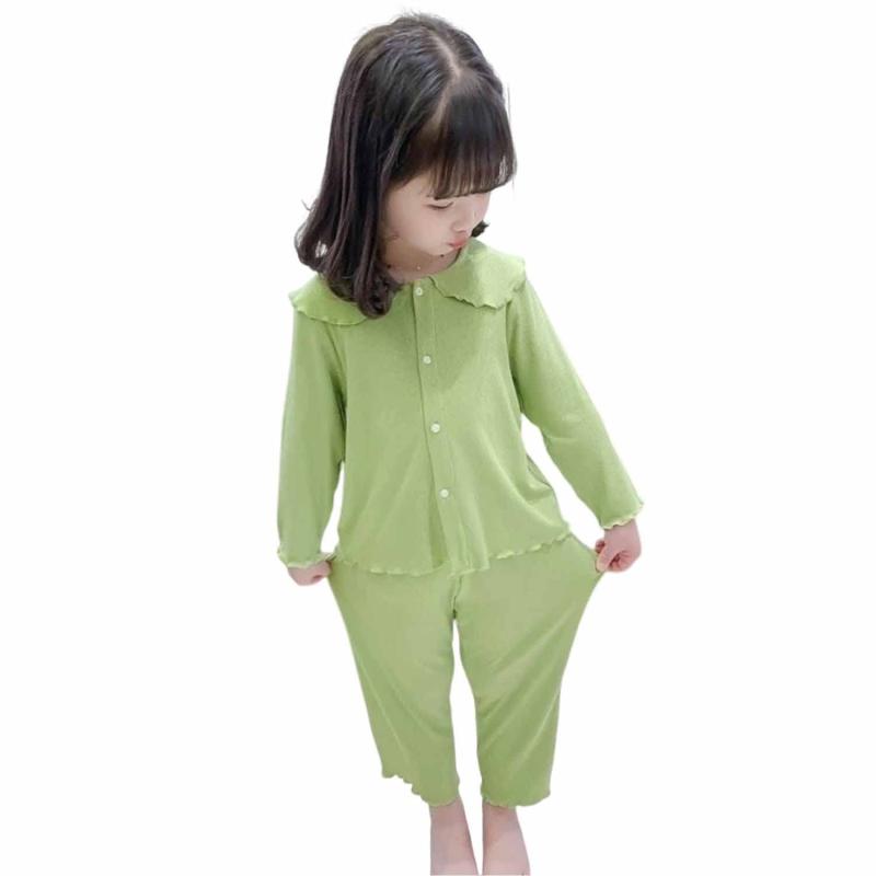 Rakuten - [LIANFOR] キッズ パジャマ 子供服 部屋着 寝間着 女の子 長袖 上下セット 春夏秋冬 ルームウェア 可愛い パジャマ カジュアル 快適 肌触りが パジャマ 90-150cm