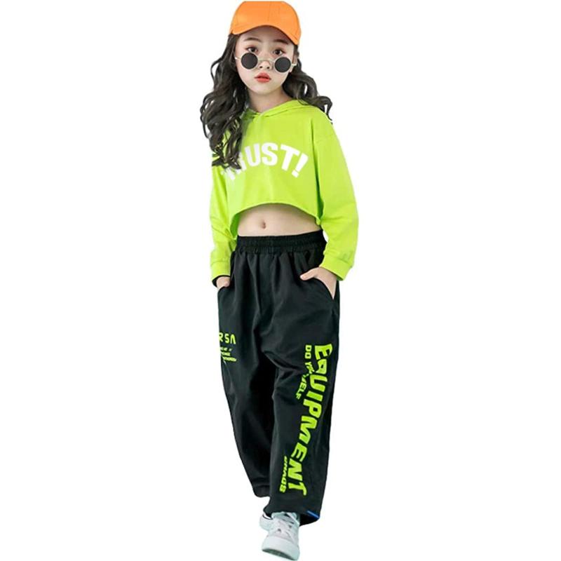 Rakuten - [LOLANTA] ジャージ キッズ 女の子 子供服 セットアップ 上下セット トップス ロングパンツ ヒップホップ ステージ衣装 スポーツウェア 体操服 練習着 130-170CM