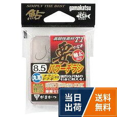 号数:8.5号。入数:96本。ナノスムースコート。丸耳がまかつ(Gamakatsu) シングルフック ザ・ボックス T1 要 パワーチラシ 8.5号 96本 68246 / 中