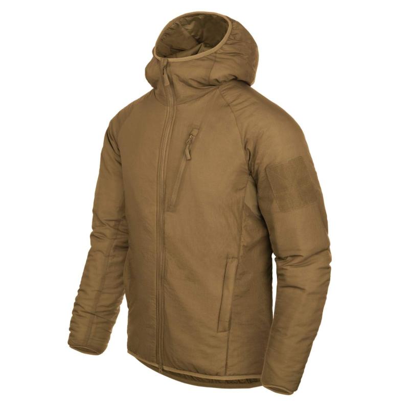 Rakuten - [HELIKON-TEX] ヘリコンテックス 中綿ジャケット ウルフハンドフーディ クライマシールド フード付き WOLFHOUND HOODIE 軽量 ライトウエイト 保温 防寒 防風 メンズ