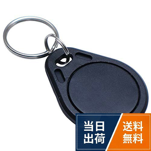【送料無料】[as known] NFC NTAG215 キーホルダー 504バイト メモリー ブラック a...