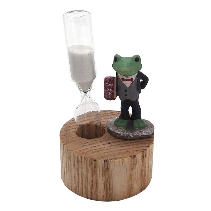 キーストーン ティータイマー ギャルソンフロッグ 3分計 IN058412すべて手作業にて加工されております。そのため、サイズ、色、形の個体差がございますが、手作りの風合いとしてお楽しみください。