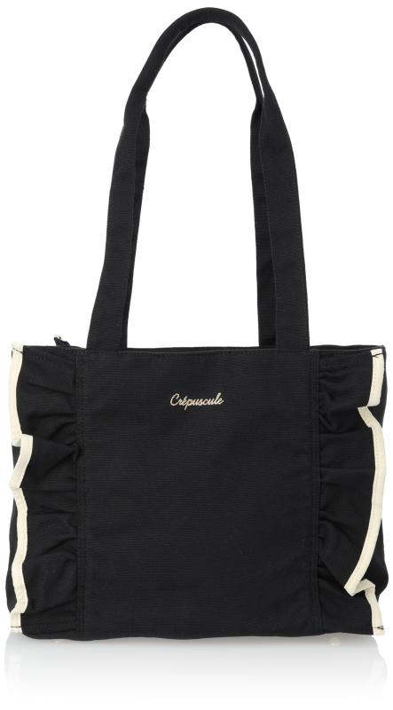 (flatte flatte(フラッテフラッテ)) crepuscule フリル付き トートバッグ 14.29 リットル