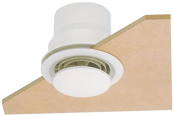 ユニックス 室内用製品 樹脂製 レジスター UFO100BW 天井取付用 丸型レジスター 手配後キャンセル不可商品