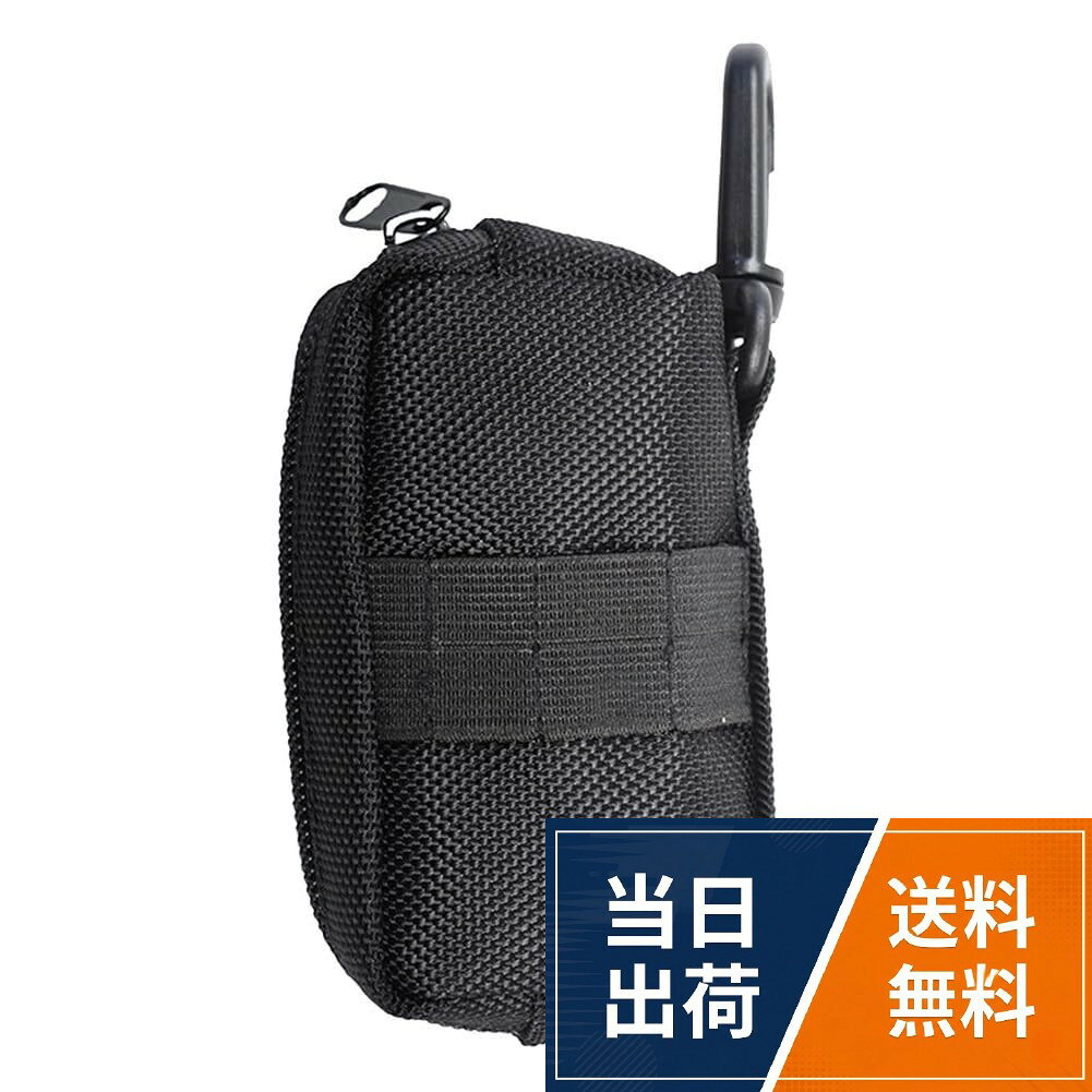 【送料無料】[FUPUTWO] ゴルフ ボールケース 2個入れ用 ボールポーチ シンプル ティー刺し付 腰 固定