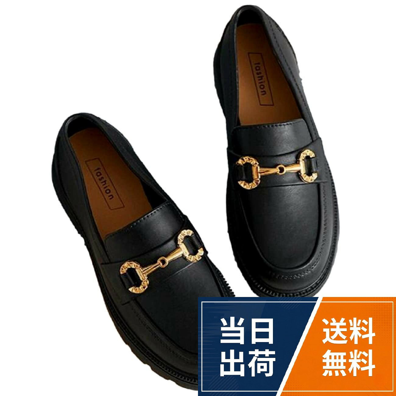 【サイズ】24cm、25cm 　 【カラー】ブラック、ホワイト、ブラウン 【ヒールの高さ】約2.5 cm。ベーシックなローファーに安定感のある厚底ヒールを付けたトレンドデザイン。ヒールが高いので雨の日のお出かけでも安心です。。春・夏・秋・冬の通年で活躍してくれるオールマイティなシューズです。オフィス・通勤・お仕事はもちろん、女子会やショッピング、お出掛けやイベント、散歩や旅行・観光など様々なシーンで着用していただけます。。どんなスタイルの服にも合わせやすいカジュアルなシューズです。厚底なので脚長効果も期待できます。デニムやチノパンなどのパンツスタイルや、ミニスカート・ひざ丈スカートなどのスカートと合わせるのもおススメです。[Nestkanina] ローファー 厚底 レディース スリッポン 雨の日 通勤 通学 軽量 通気 SHO006