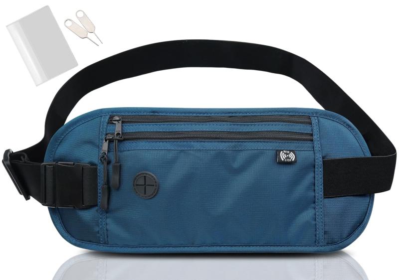 GOKEI セキュリティポーチ パスポートケース スキミング防止 海外旅行 トラベル バッグ 腹巻 防犯 スリ対策