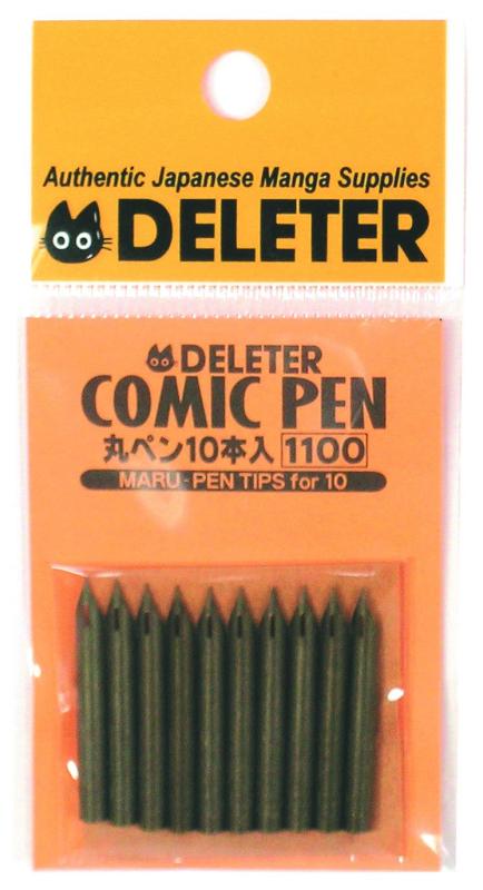 乐天商城 - デリーター(Deleter) 丸ペン 10本入 10x5x0.6cm 3411001