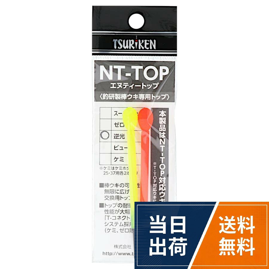 入数：各カラー1本。カラー：オレンジ、イエロー。サイズ：60mm釣研(TSURIKEN) NT-トップ 逆光 / 逆光