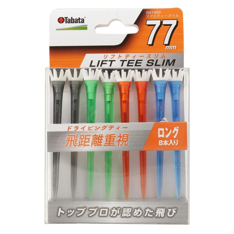 Tabata(タバタ) ゴルフ ティー プラスチックティー ロングティー レギュラーティー...