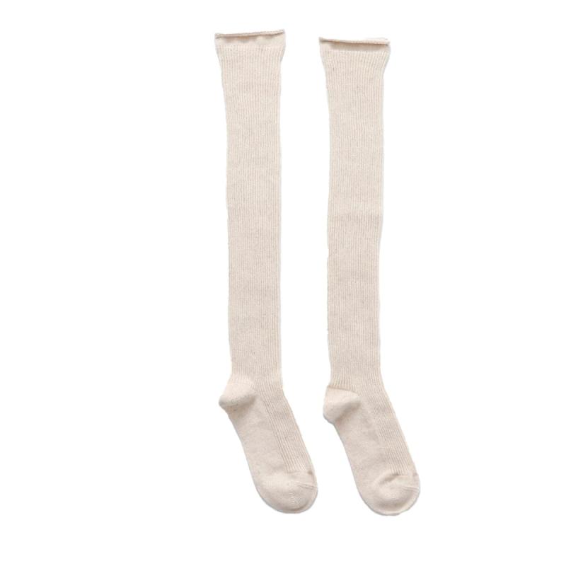 [French Bull] フレンチブル レディースソックス オーバーニーソックス Freeサイズ 日本製