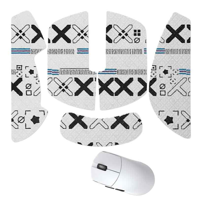 Lamzu Maya 用 マウスグリップ テープ 【NOUKAJU】 Lamzu Maya ゲーミングマウス 用 滑り止めグリップテープ 極薄 優れる吸水性 アンチスリップ テープ ゲーミングマウス用 (ホワイト)