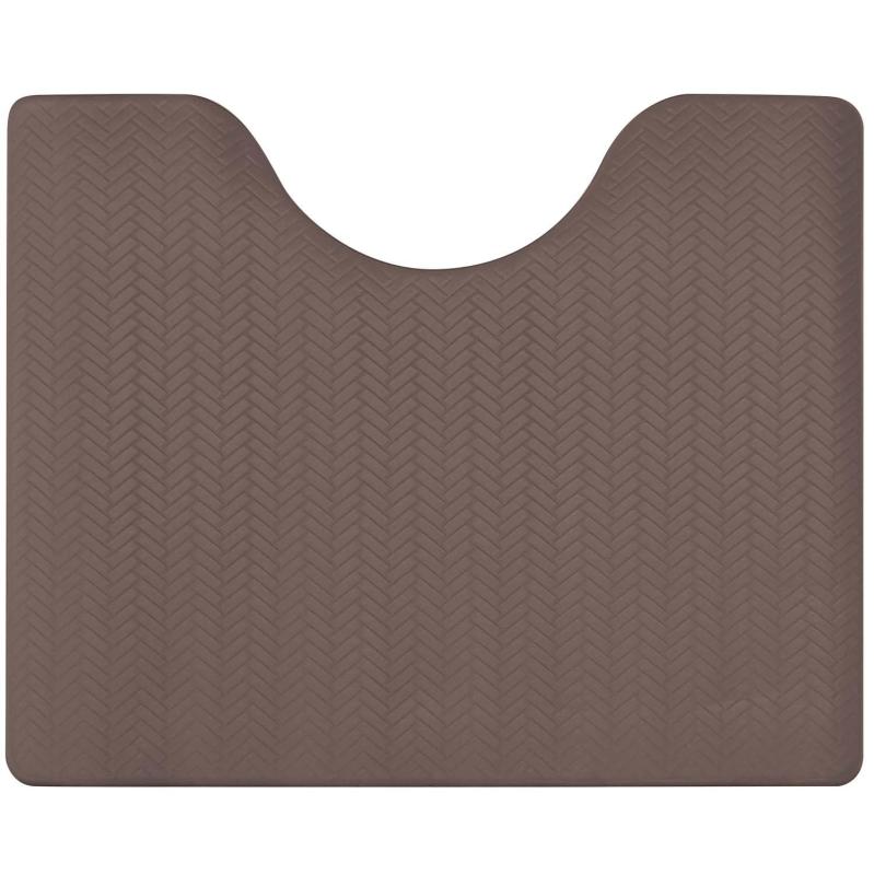 ヨコズナクリエーション(Yokozuna) ズボラトイレ足元マットミニブラウン