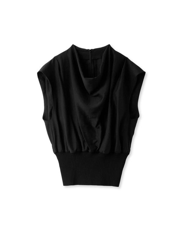 [フレイ アイディー] ドレープノットウエストリブプルオーバー FWNT241129 レディース