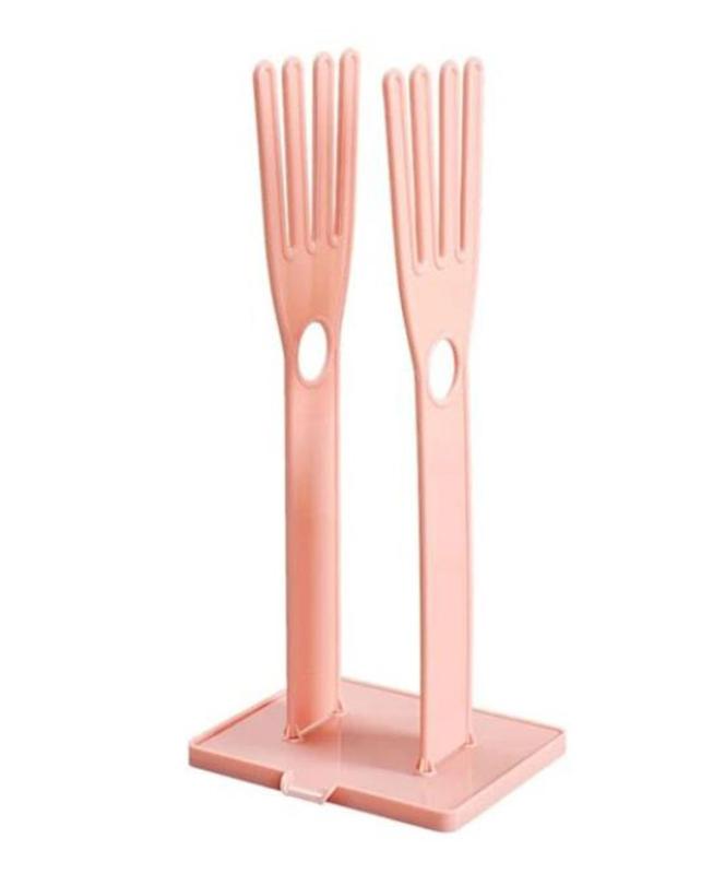 SAKIRABITO ゴム手袋スタンド 手袋干しスタンド ゴム手袋収納ラック 手袋ハンガー