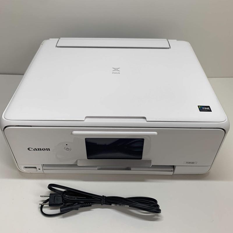 キヤノン インクジェット複合機TS8130 WHITE PIXUSTS8130WH4549292101522